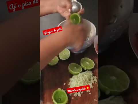 Aji o pico de gallo #short #ajith #picodegallo #recetas #adobo #cocina #receta