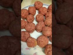 albóndiga empalizada #receta #albondiga