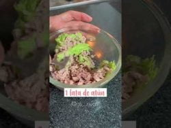 Almuerzo fresco, fácil y delicioso #recetasfaciles #comidasaludable #almuerzosaludable #receta
