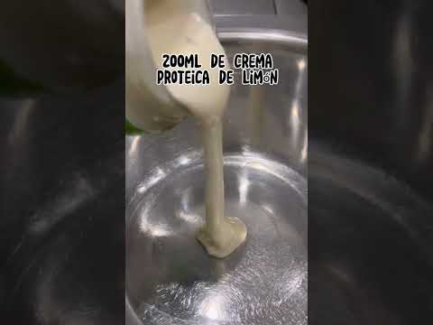 Barra proteica de limón con solo 3 ingredientes #receta #saludable #healthy