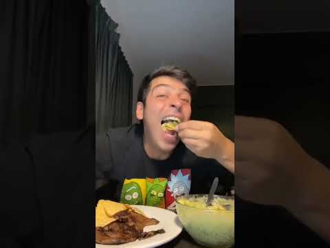 Bisteck con guacamole en la fonda del shavo #humor #lentejas #receta #cdmx #shavos