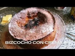 BIZCOCHO con CREMA 🥮 Receta muy fácil con Mycook touch taurus . Mycook touch recetas