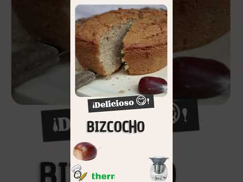 Bizcocho de Castañas en Thermomix Repostería Tradicional #shortrecipe #shorts #thermomix