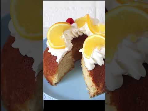 Bizcocho de naranja #parati #bizcocho #pasteldenaranja #receta