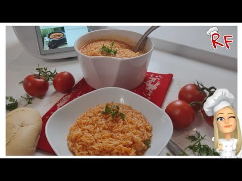Cómo hacer arroz con tomate fácil // Recetas con arroz en Thermomix