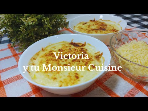 Como hacer CREMA DE CEBOLLA GRATINADA en Monsieur Cuisine y Thermomix