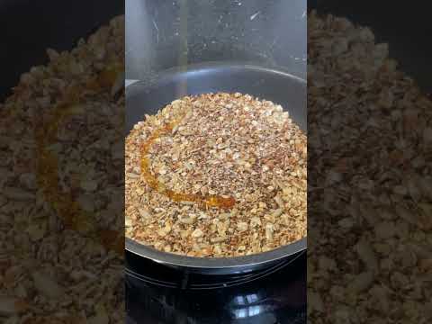 Como hacer GRANOLA CASERA, rica y saludable #receta #shorts #granola