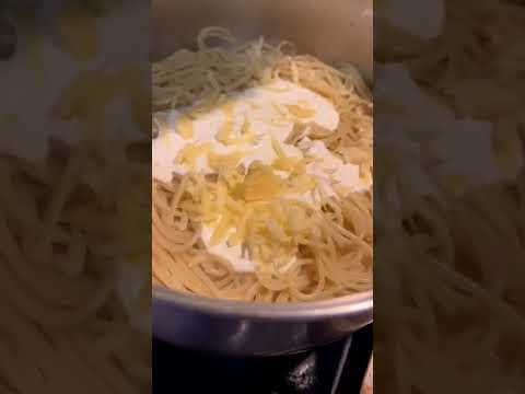 Espaguetti Cremoso, como de fiesta!! sin horno!! #esrrefacil #dominatucocina #receta
