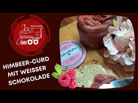 🎅🏼🌲 HIMBEER-CURD mit weißer Schokolade 🤩 Thermomix® TM6,TM5, TM31