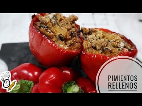 😋 Deliciosos Pimientos Rellenos de Carne Picada con Thermomix #shorts