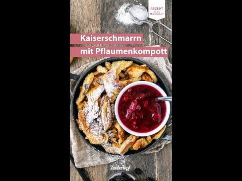 😍🤤 Kaiserschmarren mit Pflaumenkompott | Thermomix® Rezept