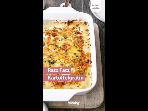 🤩😍 Ratz Fatz Kartoffelgratin | | Thermomix® Rezept