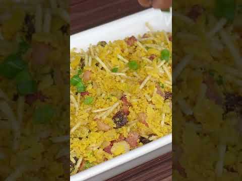 FAROFA CRUJIENTE #shorts #receta #comida #farofa #navidad