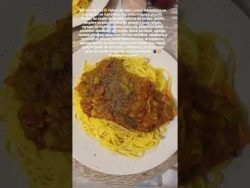 Fideos gluten free con salsa cremosa picante #vegan #receta