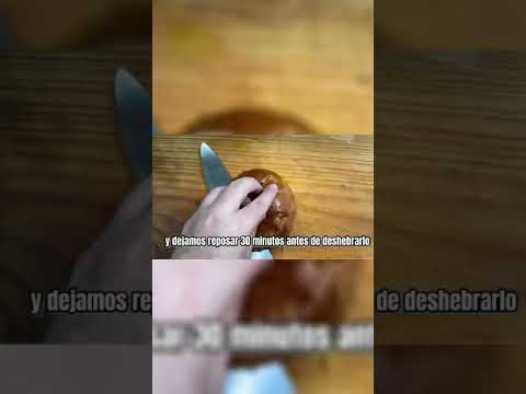 Hamburguesa de pulled pork #receta #deliciosa #familia #carne #cocina #youtube #youtubeshorts