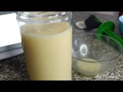 Leche condensada, fácil y rico con Thermomix
