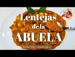 LENTEJAS DE LA ABUELA en THERMOMIX: Receta paso a paso. #recetas #thermomix #lentejas #juegosdekids