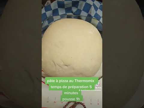pâte à pizza et pizza au #thermomix #tm6 #cookidoo