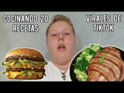 #Receta COCINANDO LAS 20 RECETAS MÁS VIRALES DE TikTok.