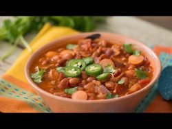 #RECETA FRIJOLES CHARROS | CHAT EN VIVO |