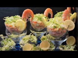 RECETA PARA NAVIDAD CÓCTEL DE MARISCO BUENISIMO
