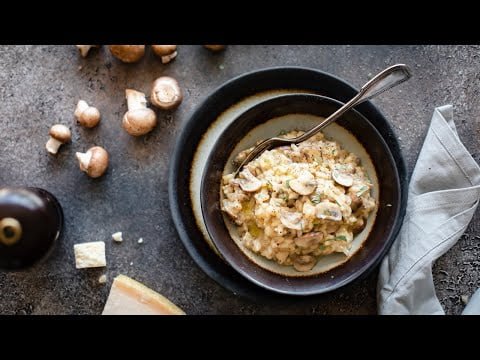 Risotto aux champignons au Thermomix