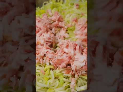 salsa de ajo porro y tocineta 🤤👨🏽‍🍳🥓 buenísimo!! #receta #salsa #cocina #food