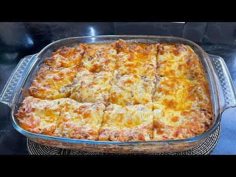 Sekretet e Lazanjës PA MUND,pa i zbutur petët në ujë. Receta më e thjeshtë që do provoni!🤤