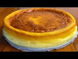TARTA DE QUESO CON SOLO 3 INGREDIENTE / tazioficial / #tarta #postres #receta