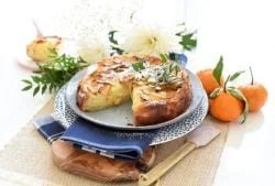 Tarta milhojas de manzana