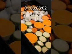 Tenes 5 minutos tenés verduras al horno #cocina #receta #verduras #recetasaludable #fresco