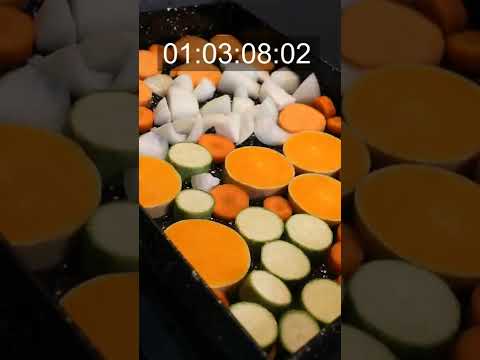 Tenes 5 minutos tenés verduras al horno #cocina #receta #verduras #recetasaludable #fresco