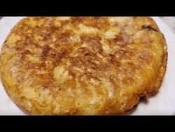 Tortilla de patata en Monsieur Cuisine Connect