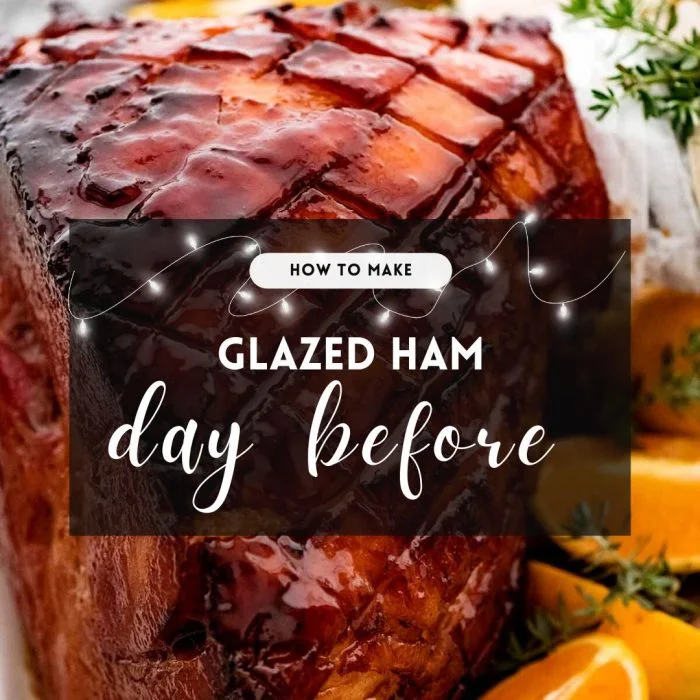 Cómo hacer jamón glaseado el día anterior