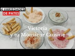 4 Deliciosos patés bien sencillos de hacer en Monsieur Cuisine y Thermomix
