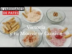 4 Deliciosos patés bien sencillos de hacer en Monsieur Cuisine y Thermomix