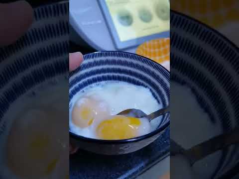 80c Half Boiled egg by thermomix TM6