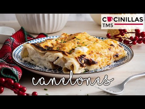 Canelones de San Esteban | Recetas Thermomix