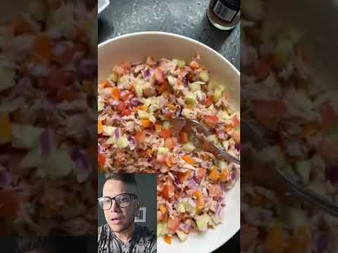 CEVICHE PARA BAJAR DE PESO 🤤🥙 #bajadepeso #receta #ayuno #recetasfaciles #recetassaludables