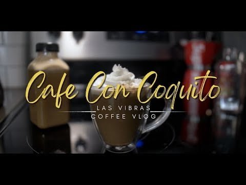 Como hacer Cafe Con Coquito #coquito #receta