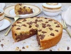 Cookie cake fourré à la pâte à tartiner au Thermomix (by Emma Thermomix)