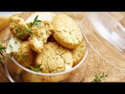 Cookie parmesan, fleur de sel et herbes de provence au Thermomix (by Emma Thermomix)