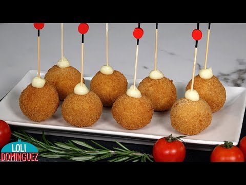 CROQUETAS DE GAMBAS O CAMARONES, APERITIVO ESPECIAL NAVIDAD – Loli Domínguez – Recetas de Navidad