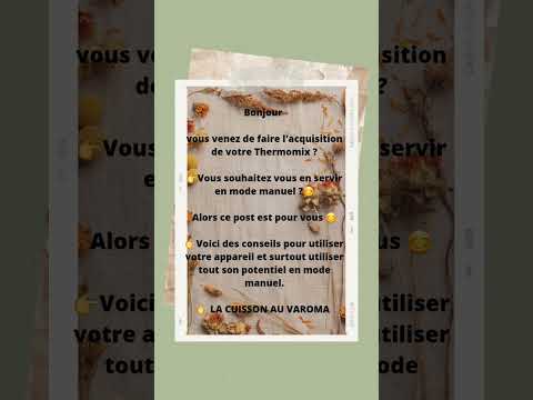 Cuisson au varoma thermomix #thermomix #tm6 #astuce #recette re