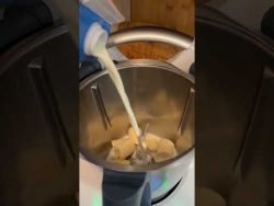 Спелый банан и молоко равно ВКУСНОТА!BANANENMILCH AUS THERMOMIX😃 #thermomix #термомикс#рецепты