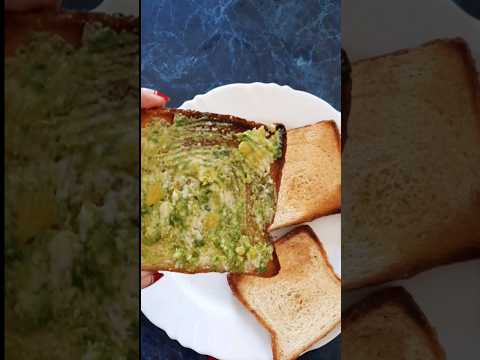 desayuno rápido y fácil con palta o avocado #shorts #youtubeshorts #food #receta #fitness