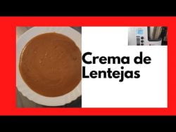 ✅👩‍🍳Crema de Lentejas 🎬Monsieur Cuisine🚀🚀
