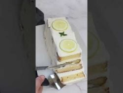 🍋Tarta rápida y fácil de limón🍋 #receta #recetafacil #cocina