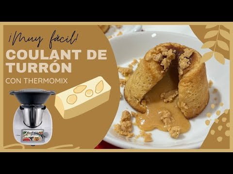 😋 COULANT de TURRON 🍮 en THERMOMIX