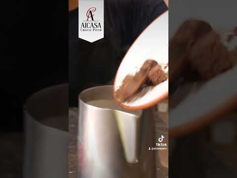 🤎 #Receta super fácil de un delicioso chocolate caliente con nuestro Cacao 100% pasta pura 🤤🍫☕